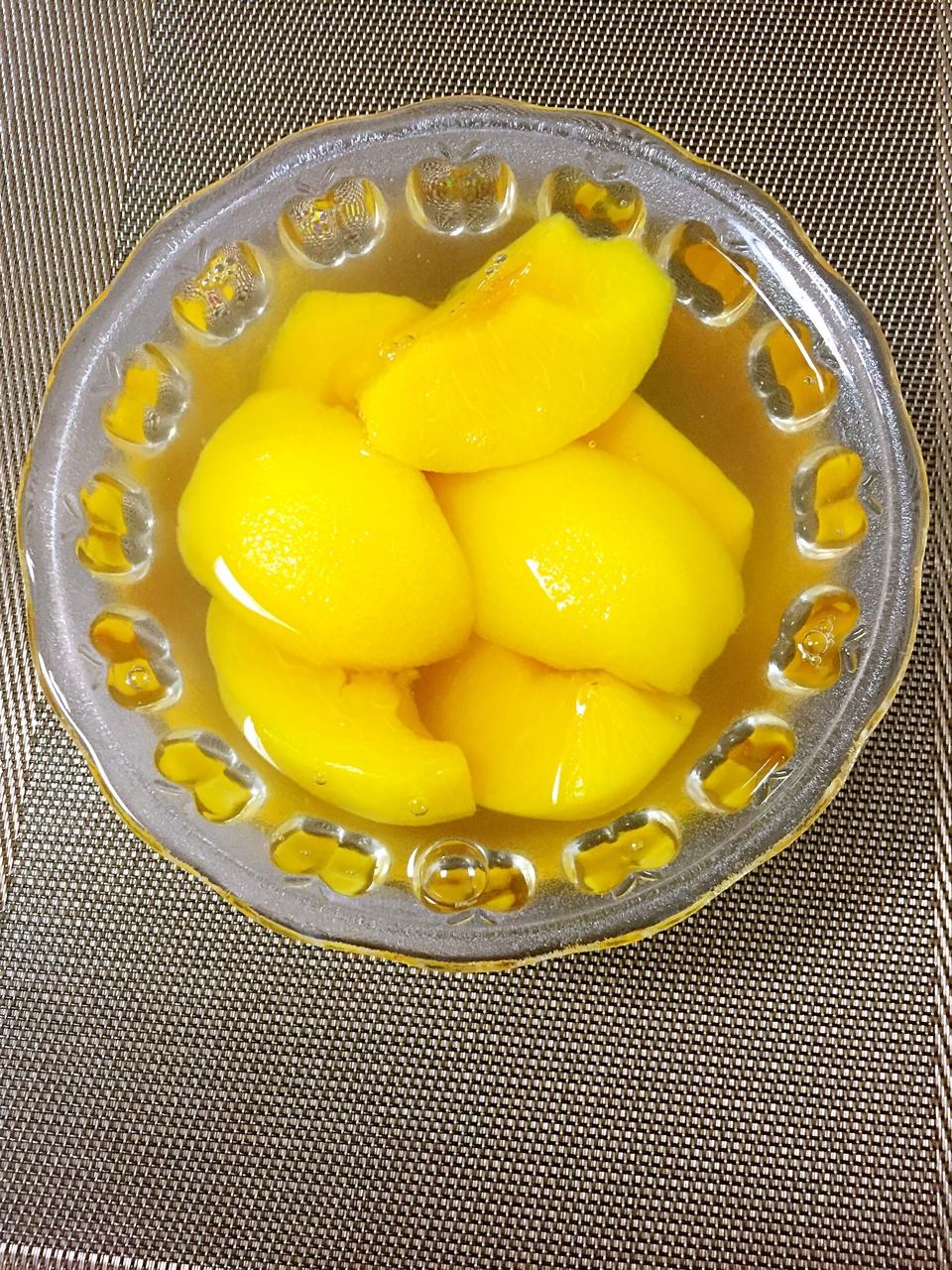 黄桃罐头
