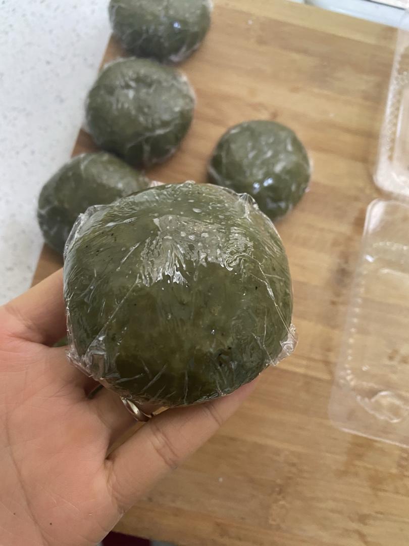 🔥超好吃肉松蛋黄青团-Q弹软糯不粘不塌