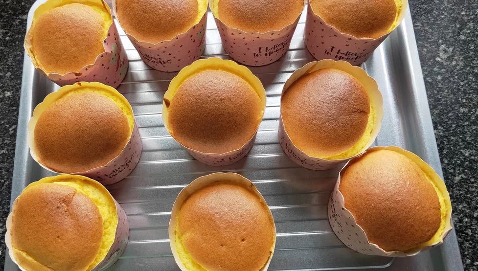 软绵绵杏仁纸杯蛋糕🧁（超详细）想失败都难