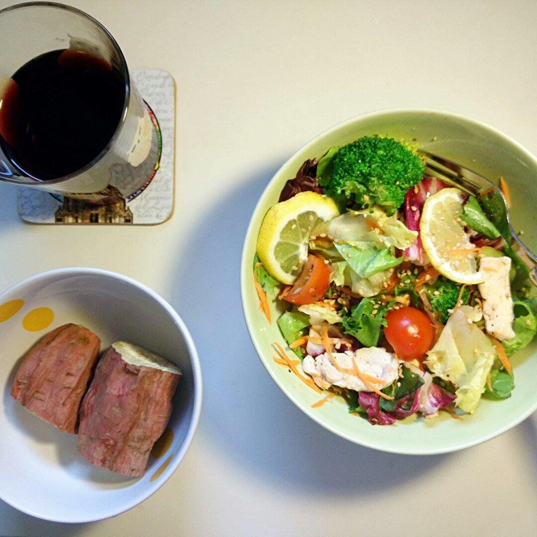 【减脂小厨房】鲜蔬鸡肉沙拉