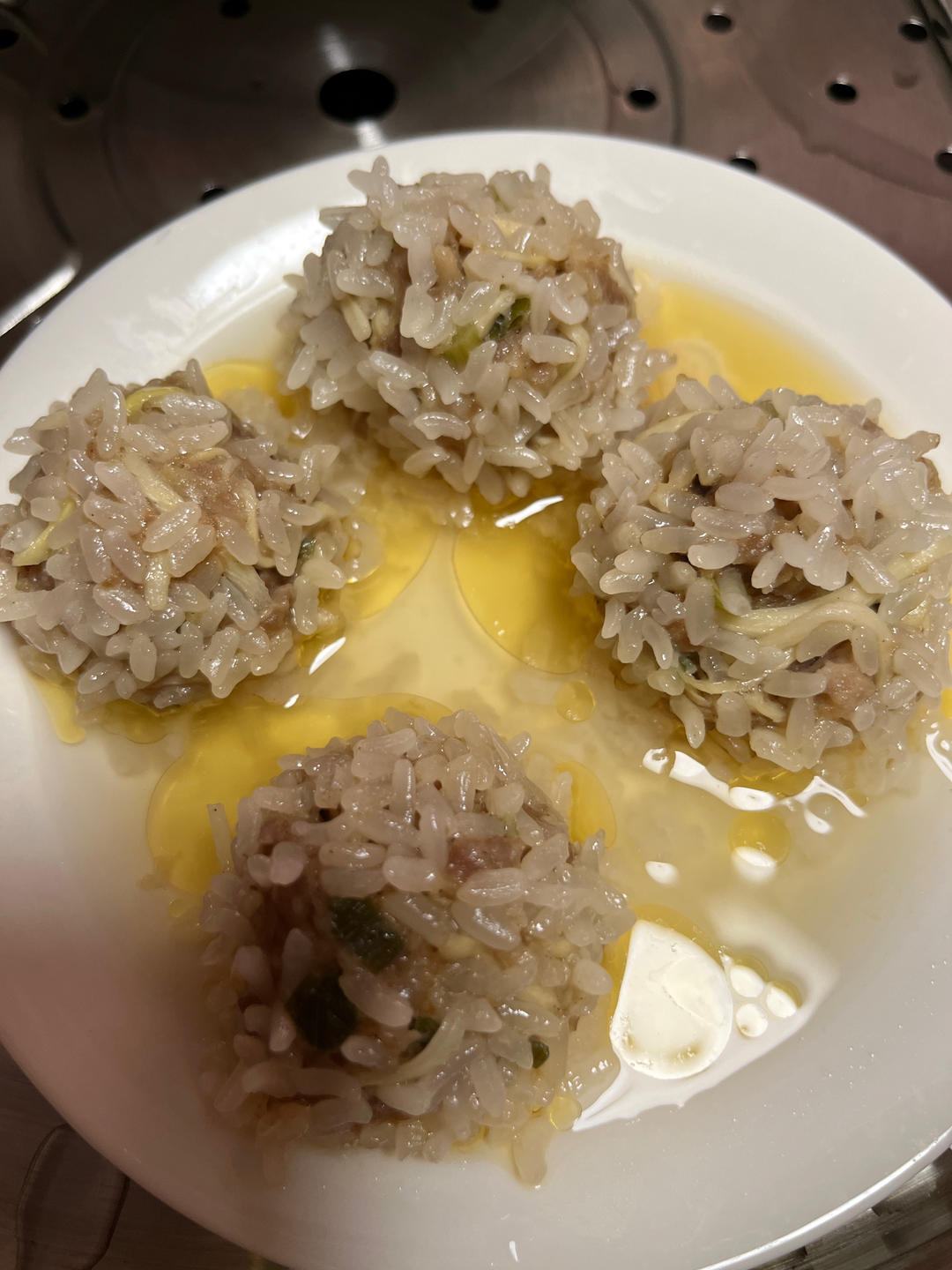 蒸糯米丸子