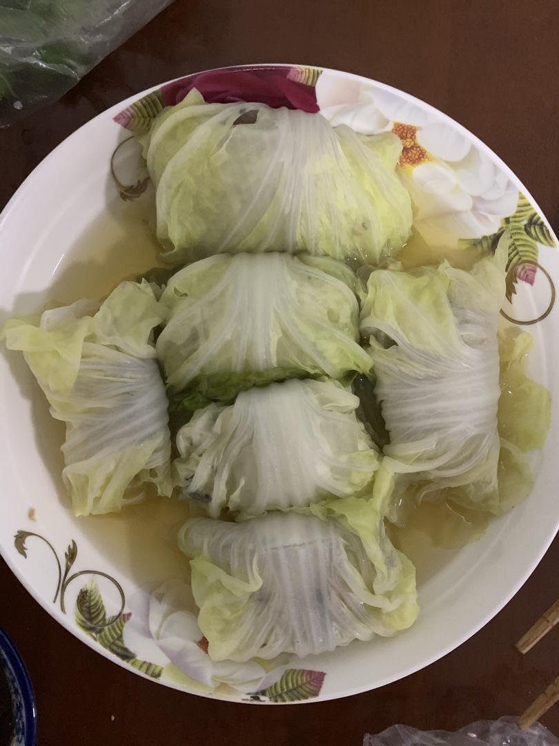 【健康三餐】清蒸鸡肉白菜卷