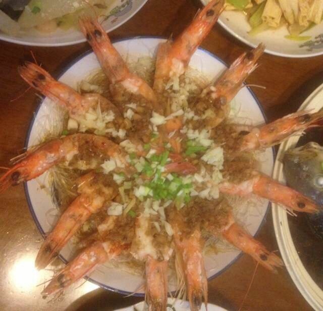 蒜蓉粉丝蒸虾