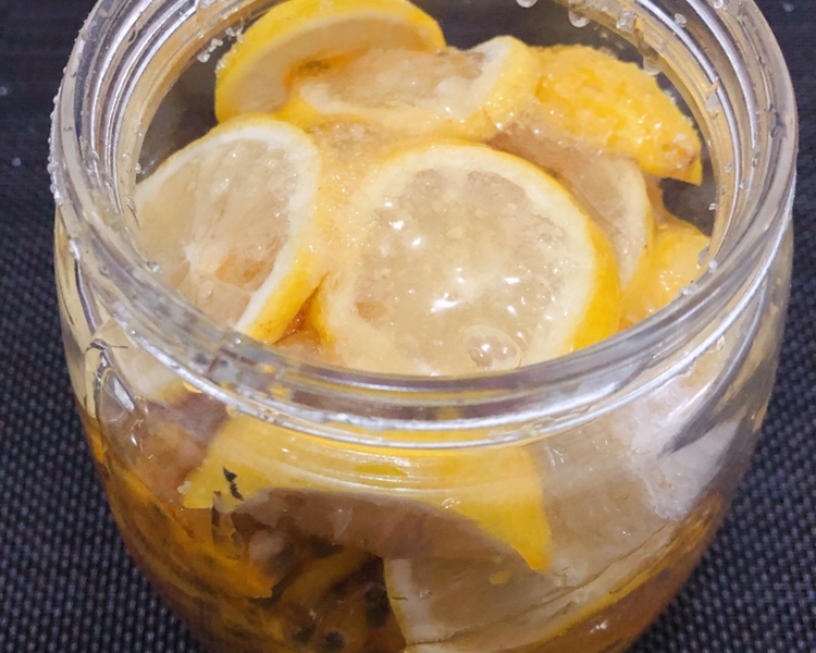 百香果蜂蜜柠檬的做法