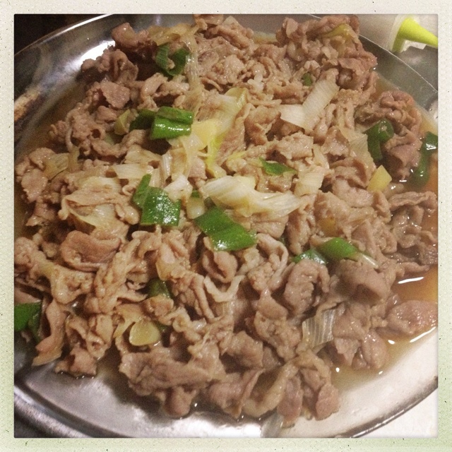 葱爆羊肉