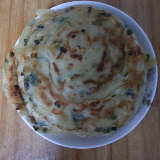 自制葱油饼