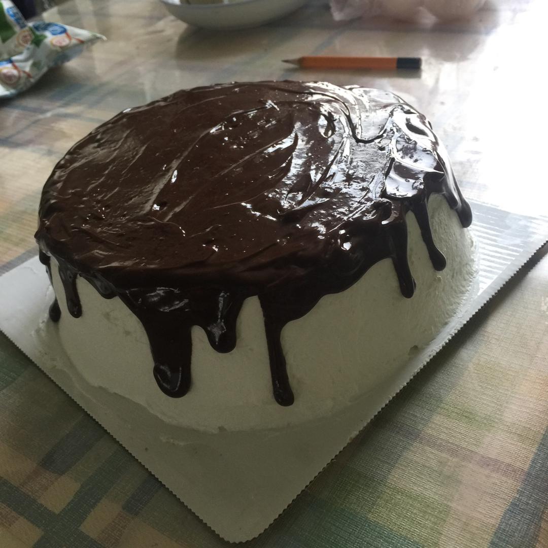 蛋糕淋面之一：甘那许淋面（详细解答淋面太稠的问题）