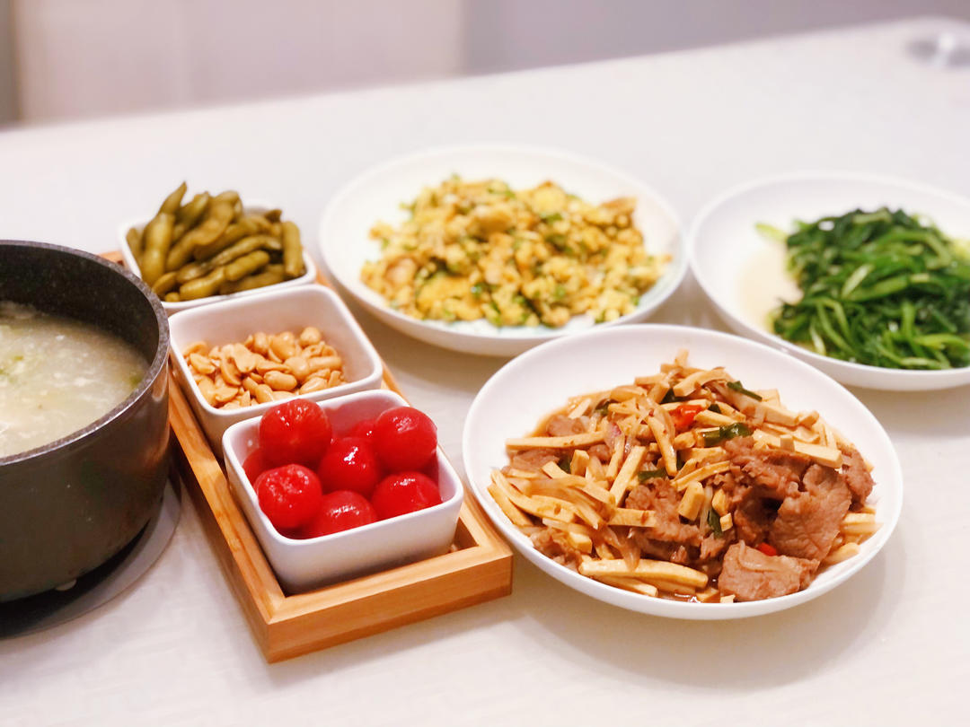 家里的午餐味道