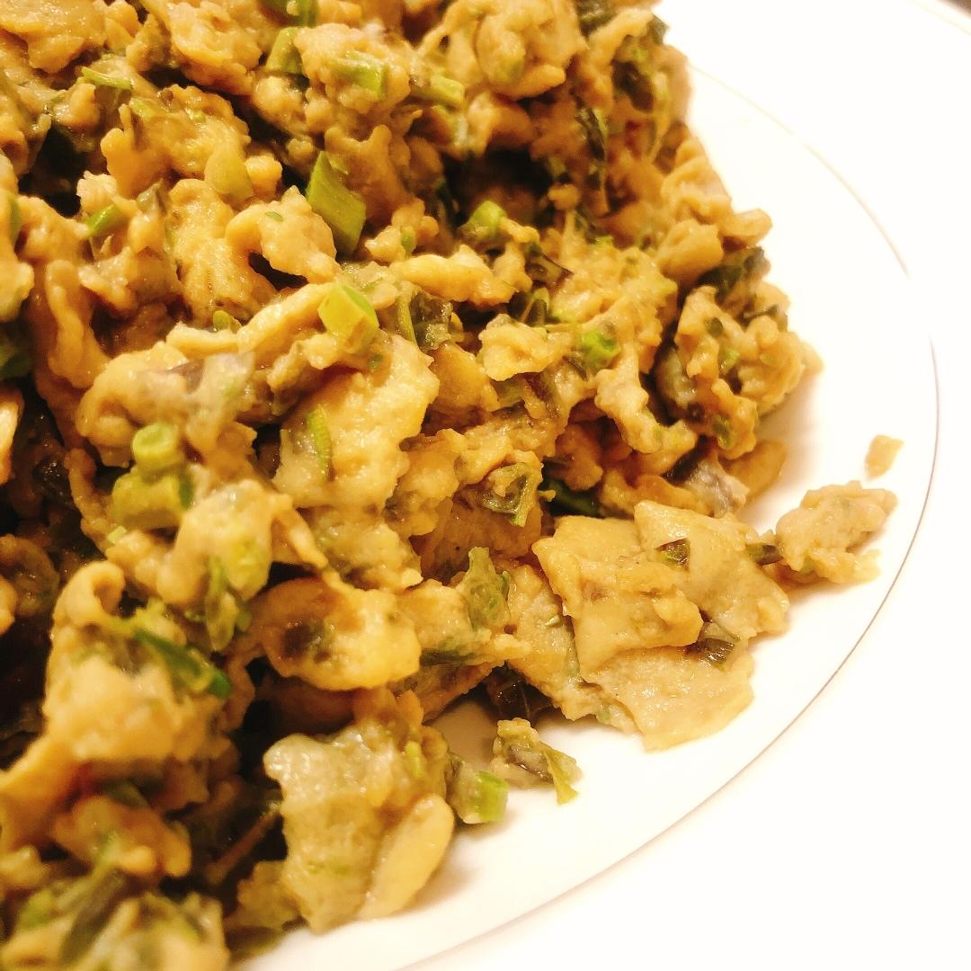 春天专属 香椿炒蛋