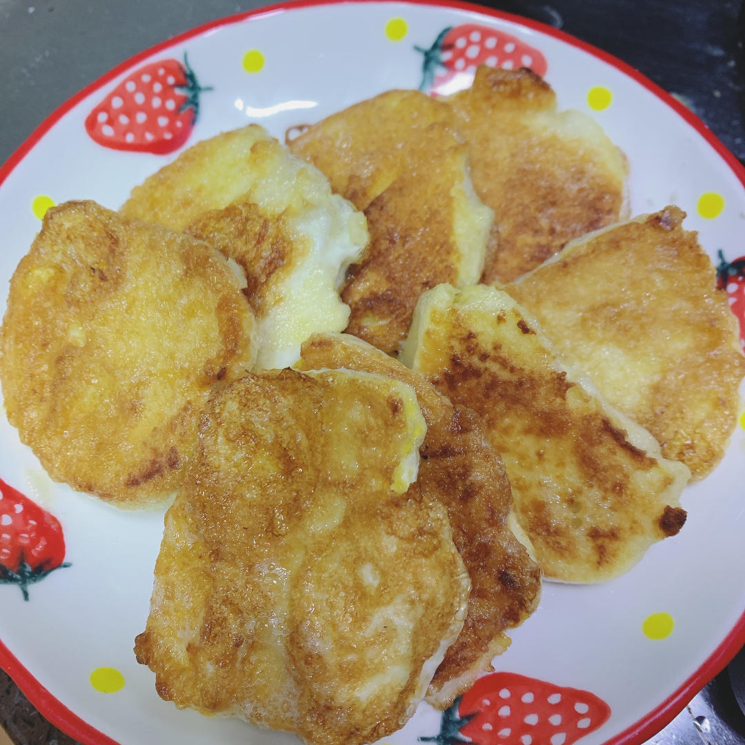 鸡蛋煎馒头片