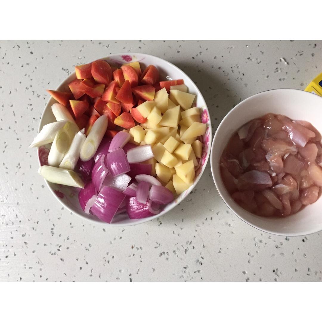 咖喱鸡肉饭