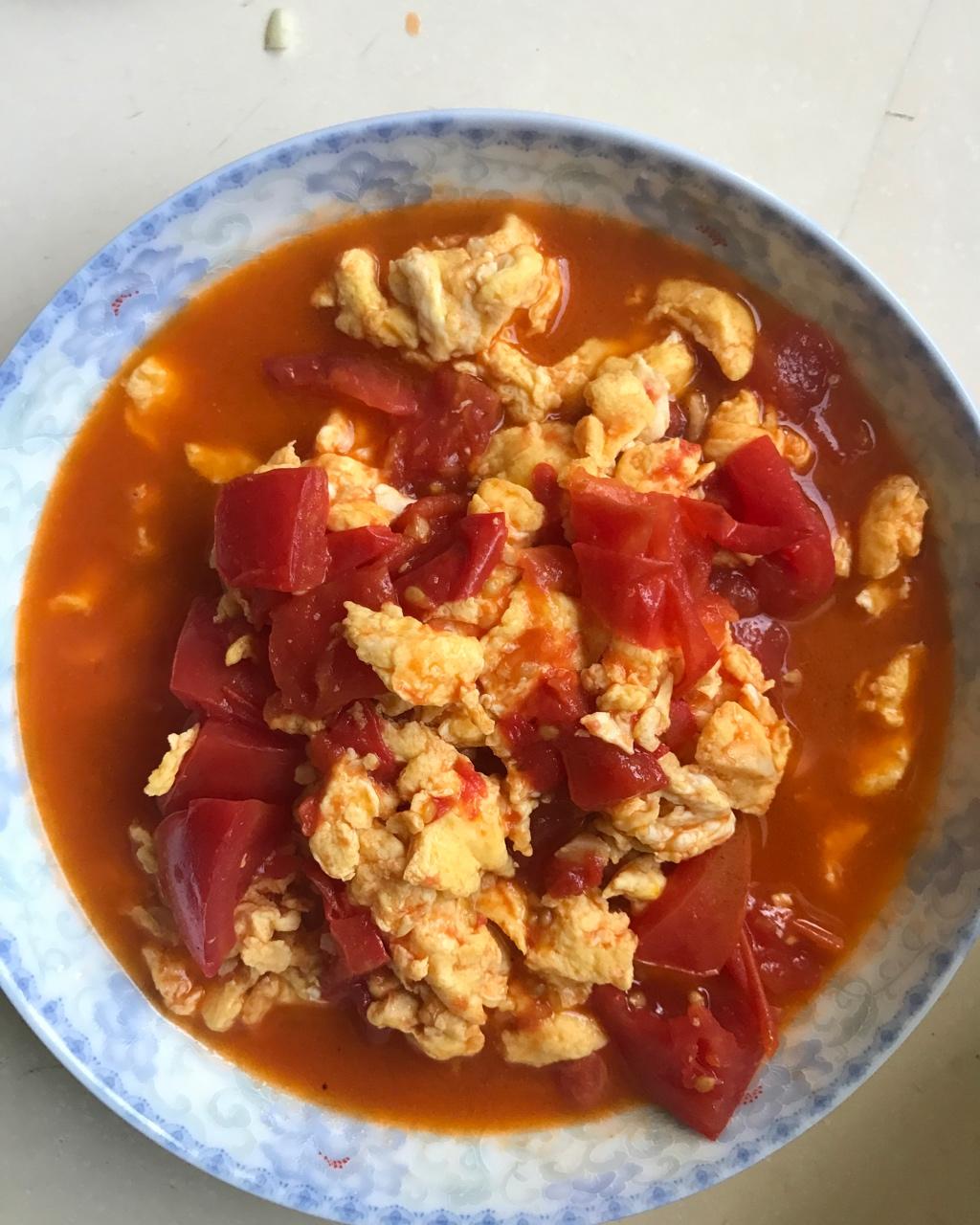 西红柿炒鸡蛋