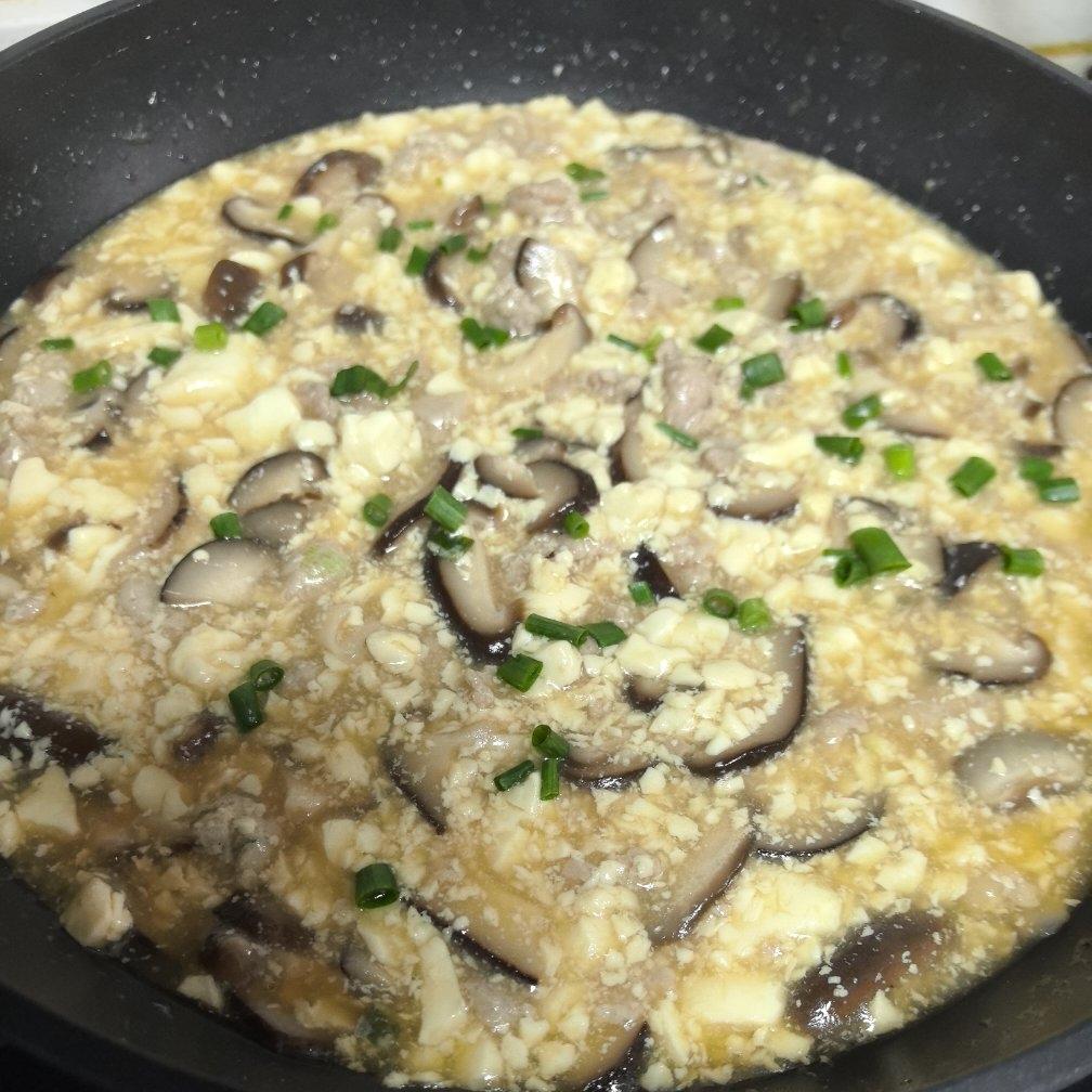 下饭菜香菇肉沫豆腐