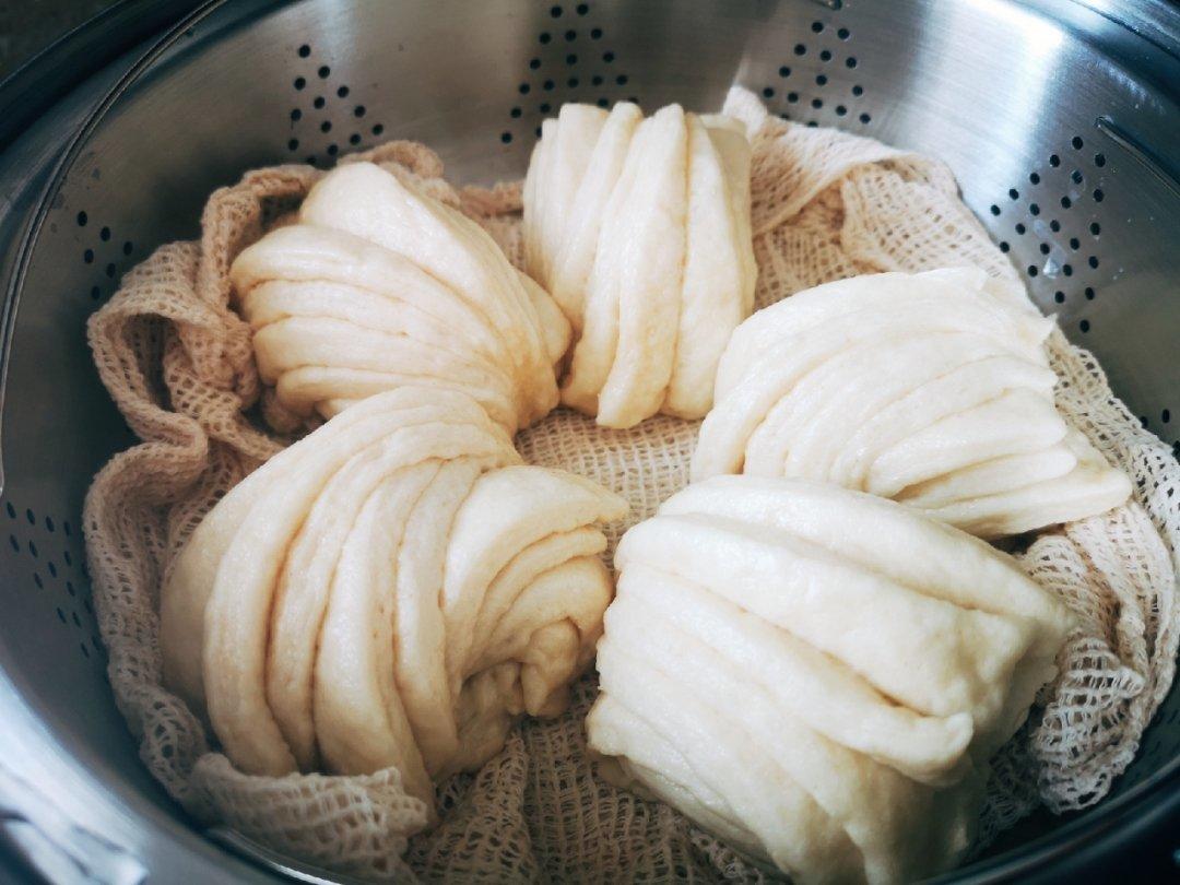 造型漂亮做法超简单的，花卷馒头