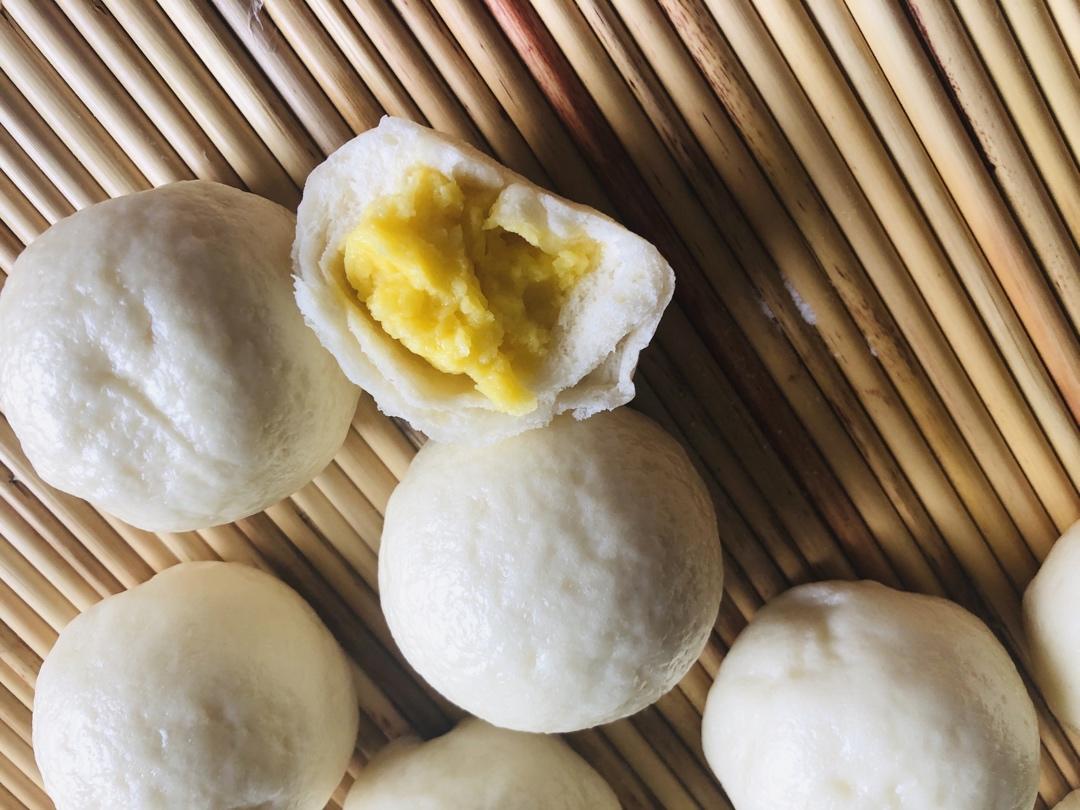 奶黄馅儿和奶黄包