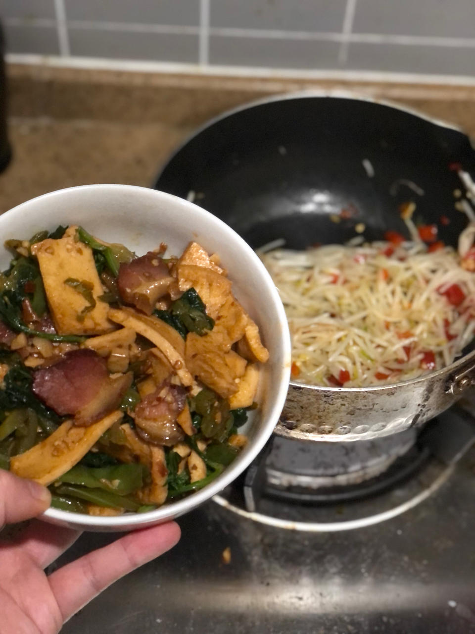 干锅千页豆腐