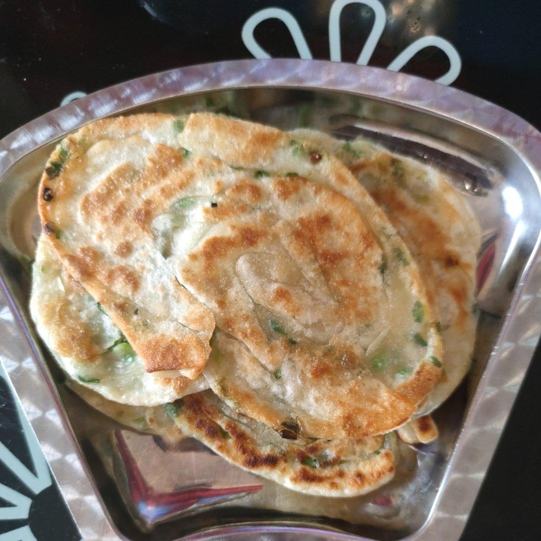 饺子皮葱油饼