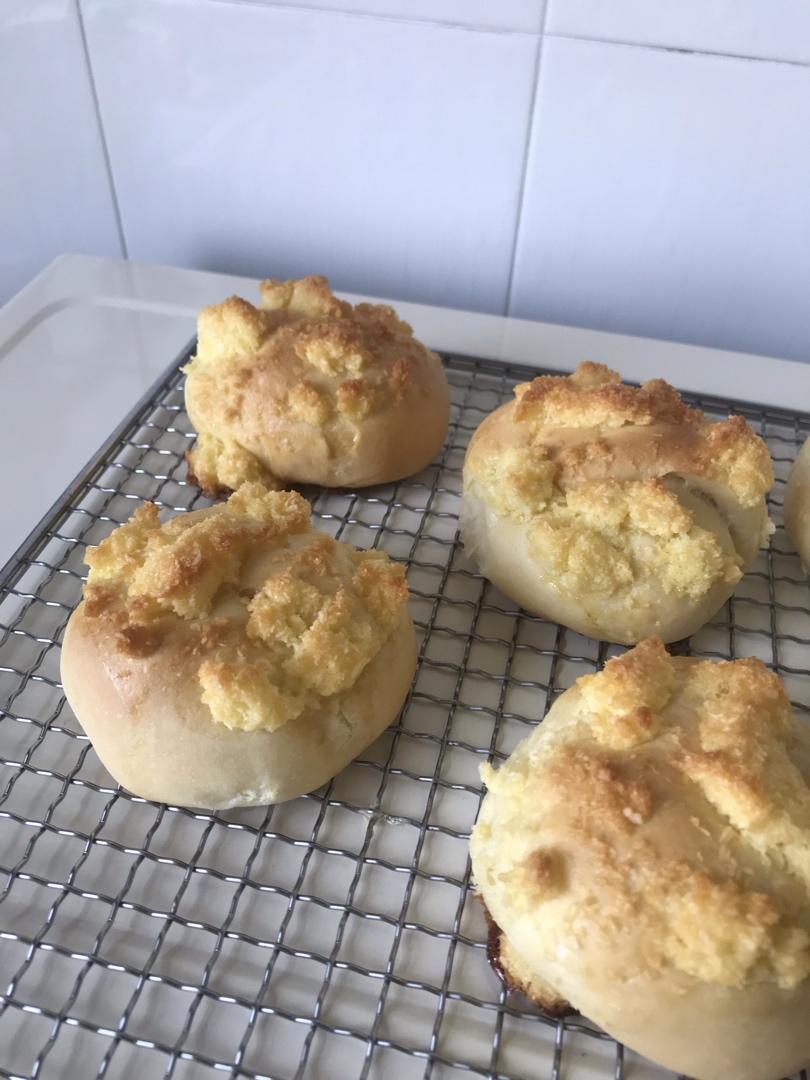 椰蓉酱面包（一次发酵，手残党福音）