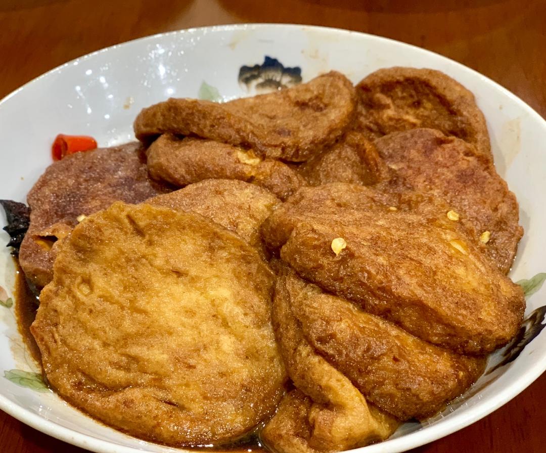 家常红烧素鸡