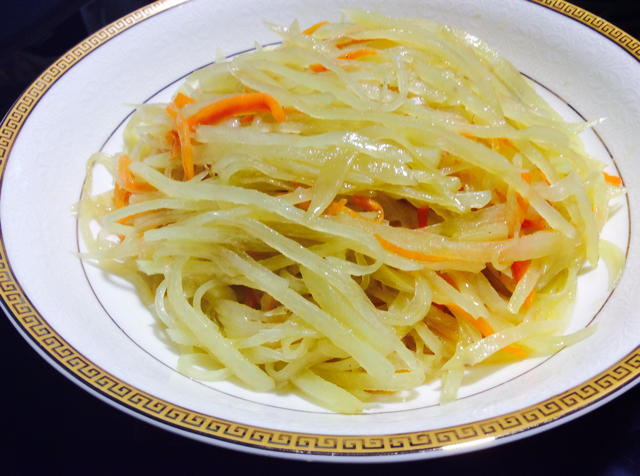 醋溜土豆丝