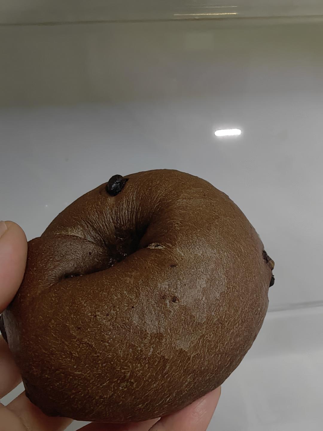巧克力栗子贝果