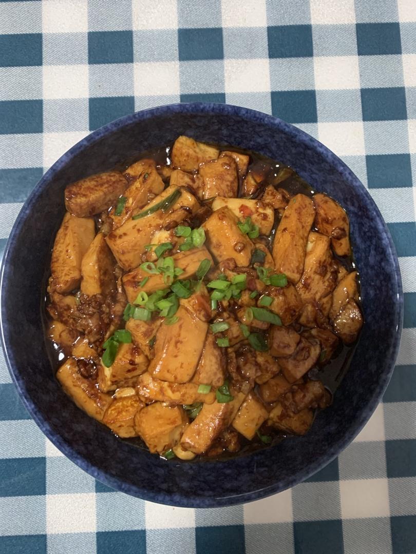 红烧肉糜豆腐