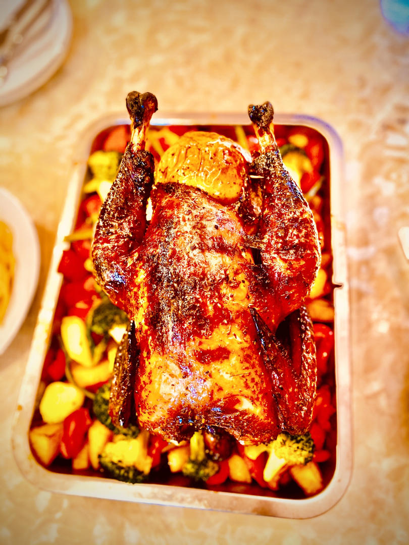 圣诞烤鸡（方太烤箱菜谱）