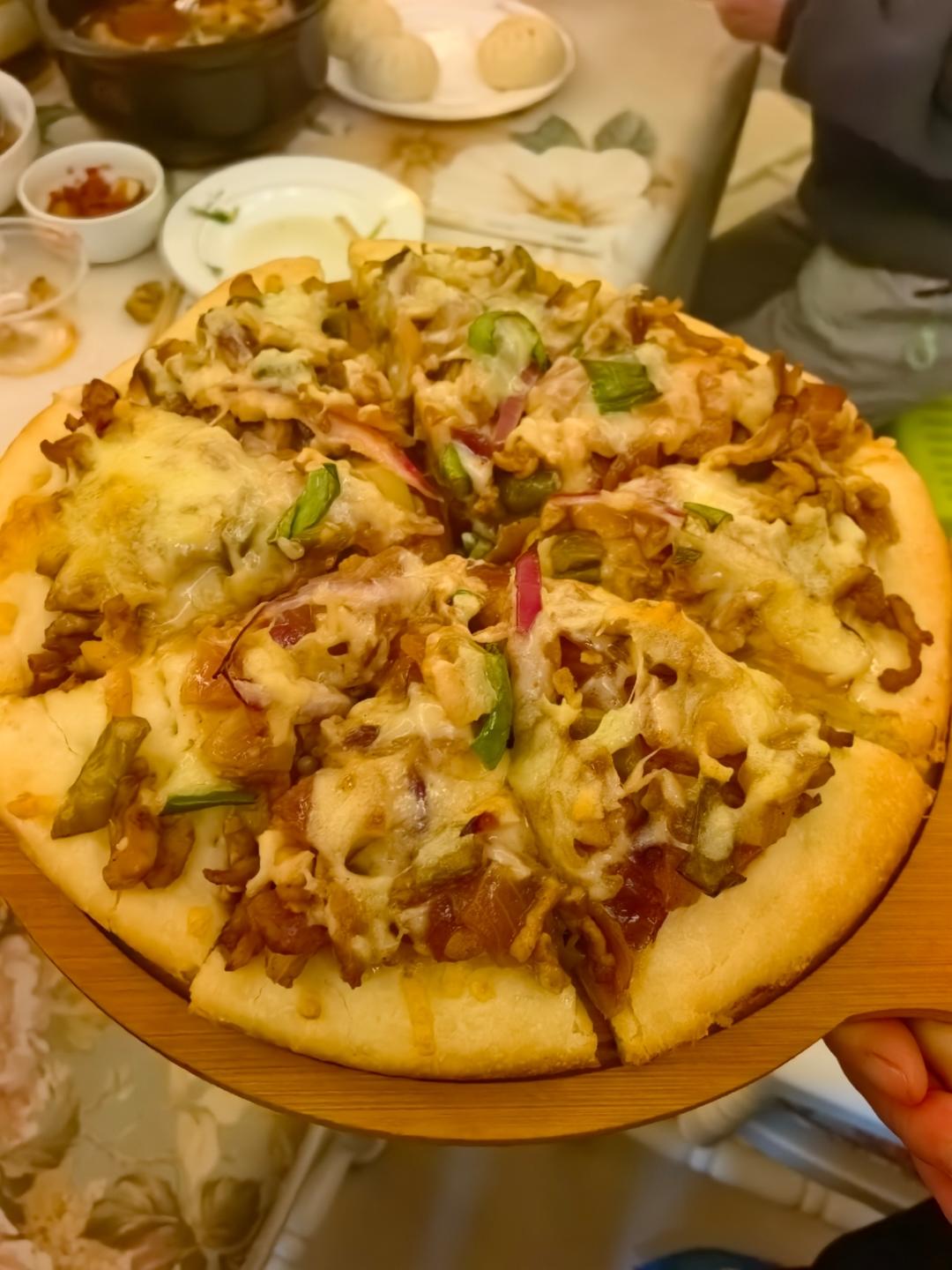 里脊菠萝披萨