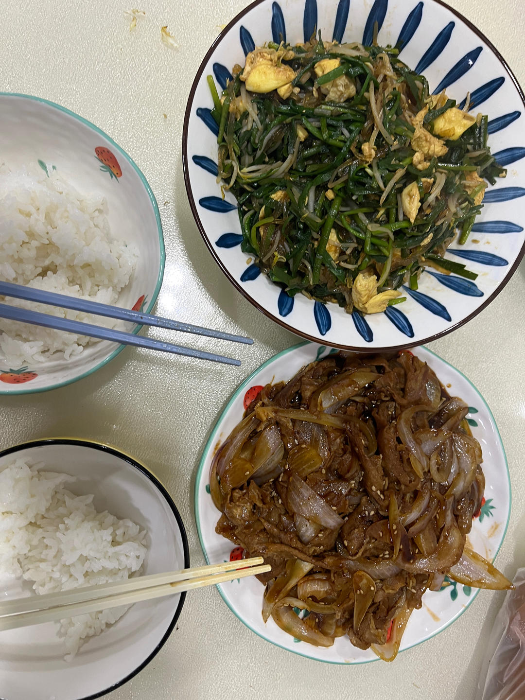 炒合菜～经典的拌饭菜，真的太香了