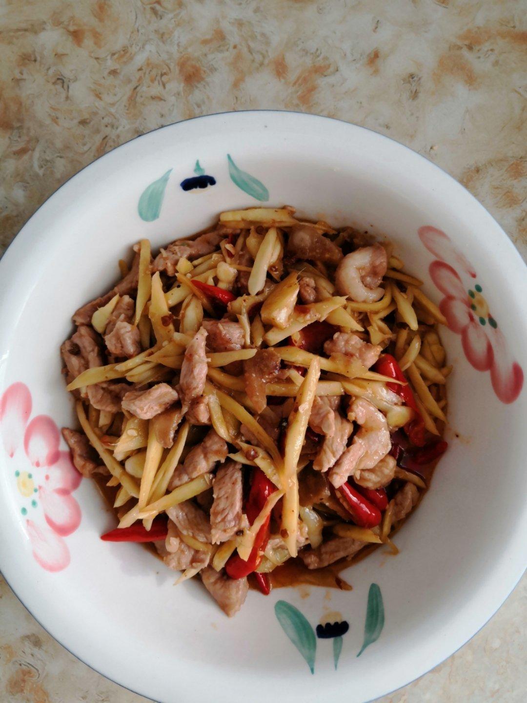 仔姜肉丝