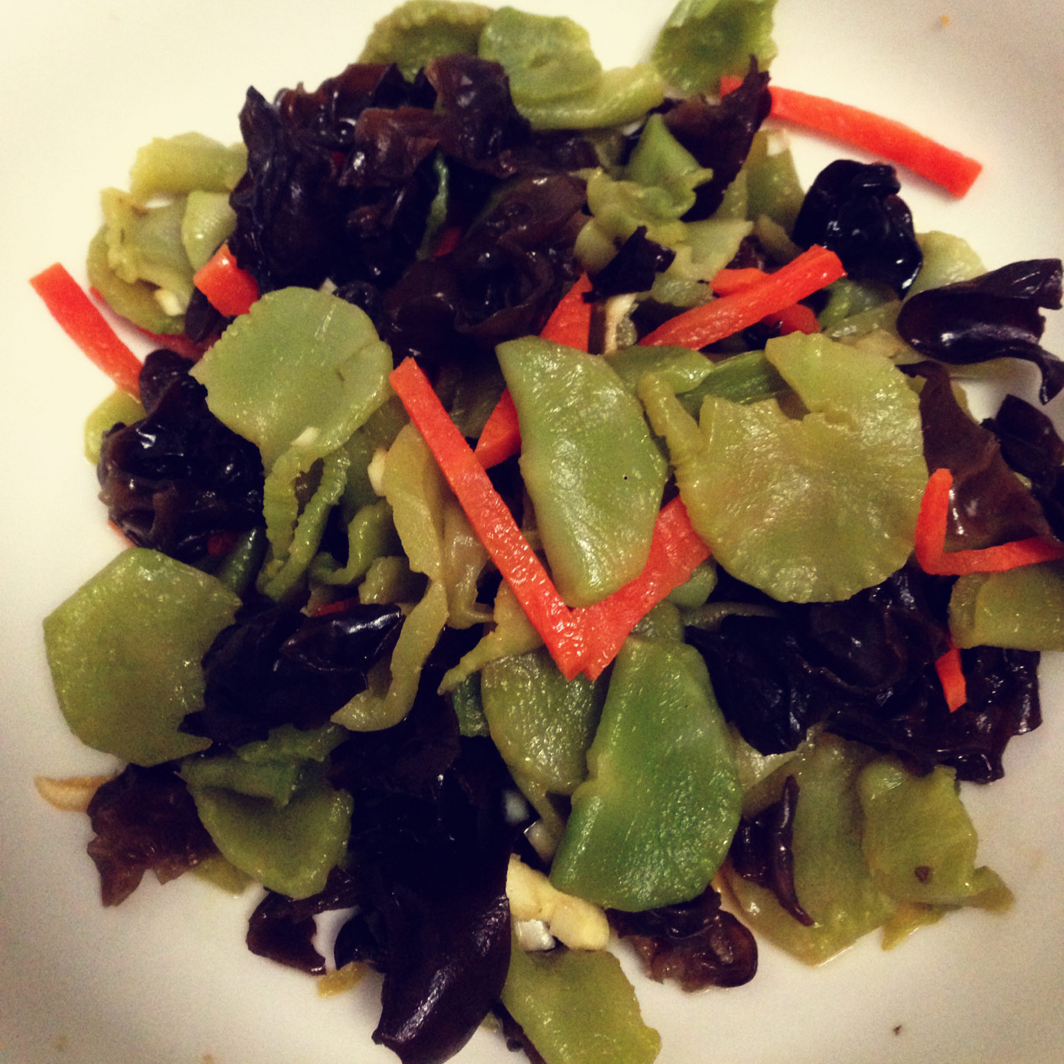 栀子jier做的凉拌莴笋干