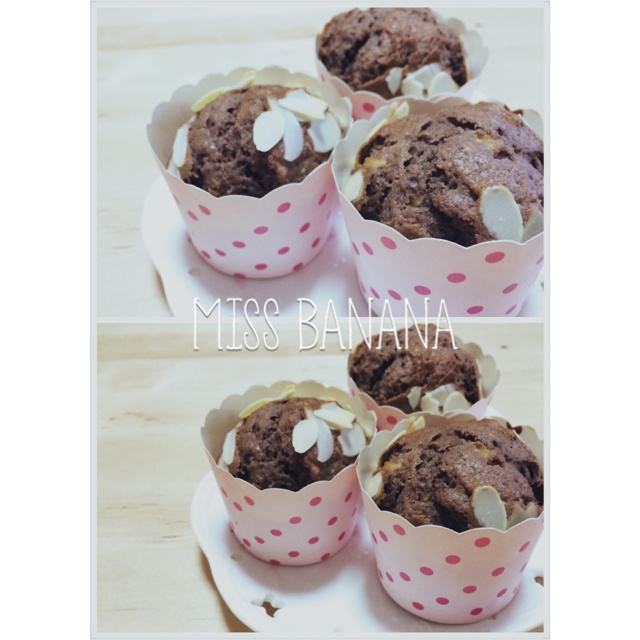 香蕉巧克力麦芬