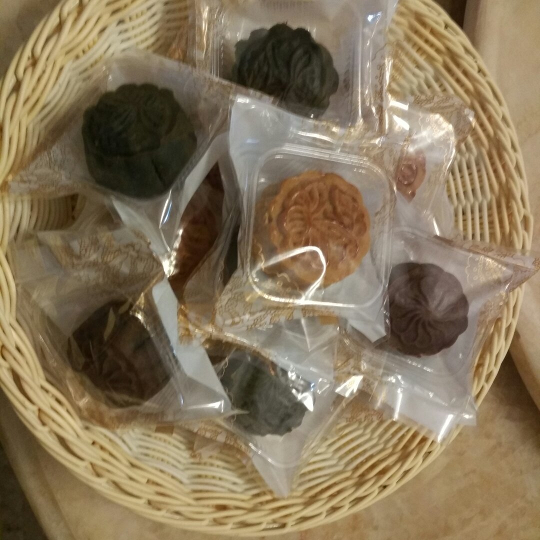 自制桃山皮月饼