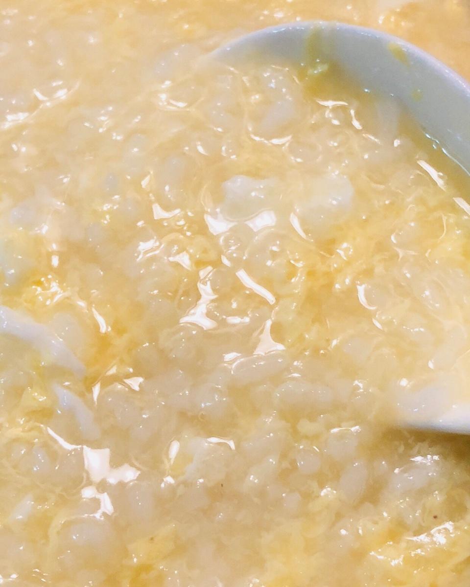 鸡蛋粥~记录~小时候的味道