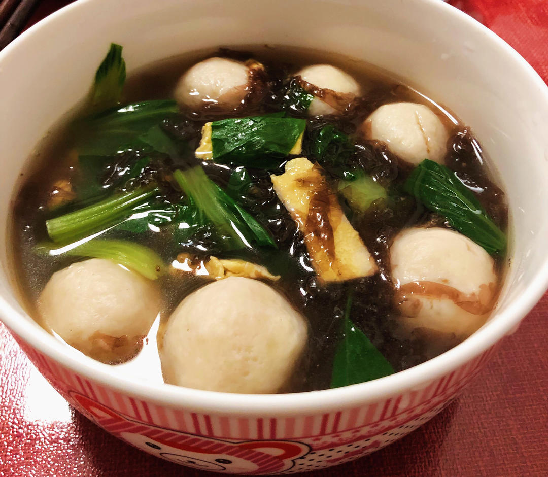 紫菜鱼丸汤