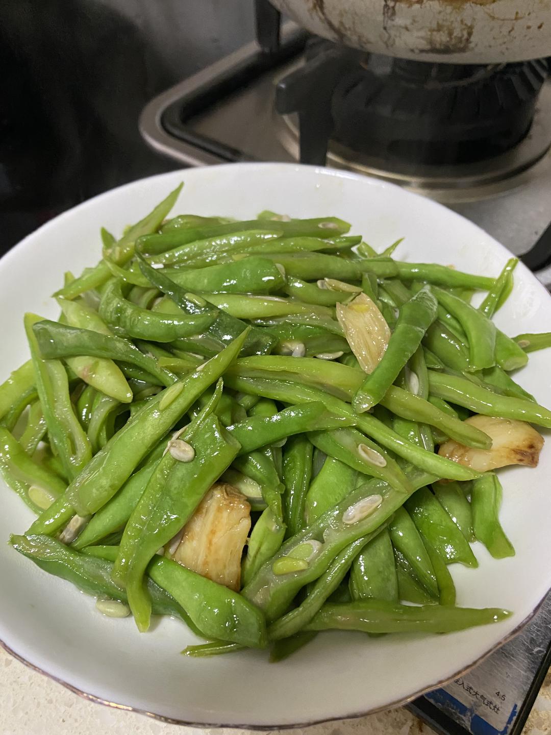 素炒四季豆的做法