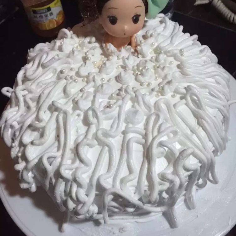 娃娃洗澡蛋糕