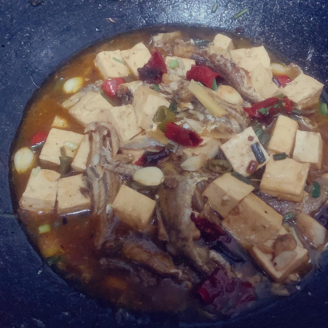 小黄鱼烧豆腐