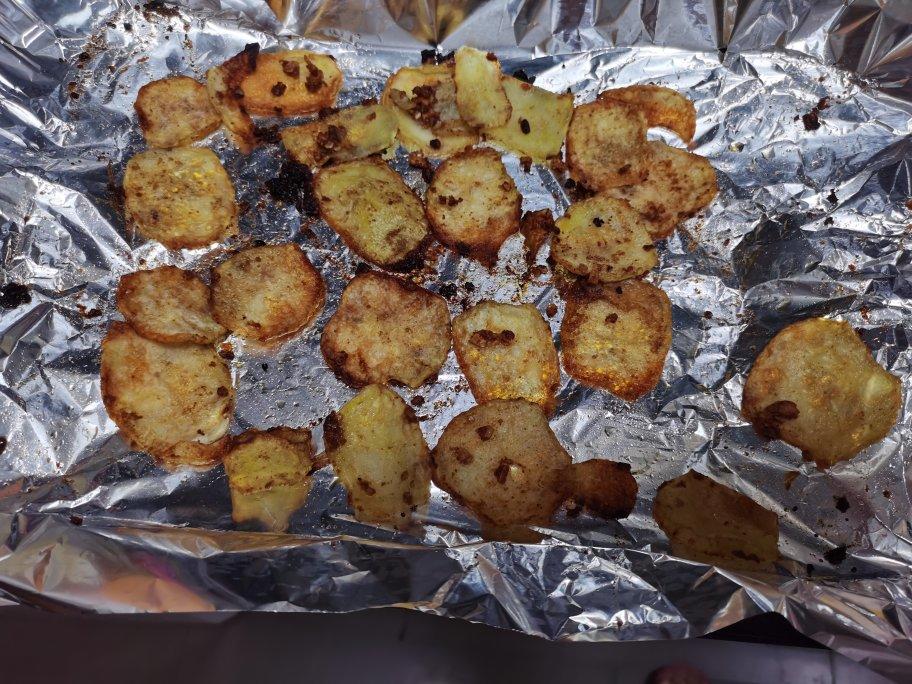 香辣烤土豆片（烤箱版）