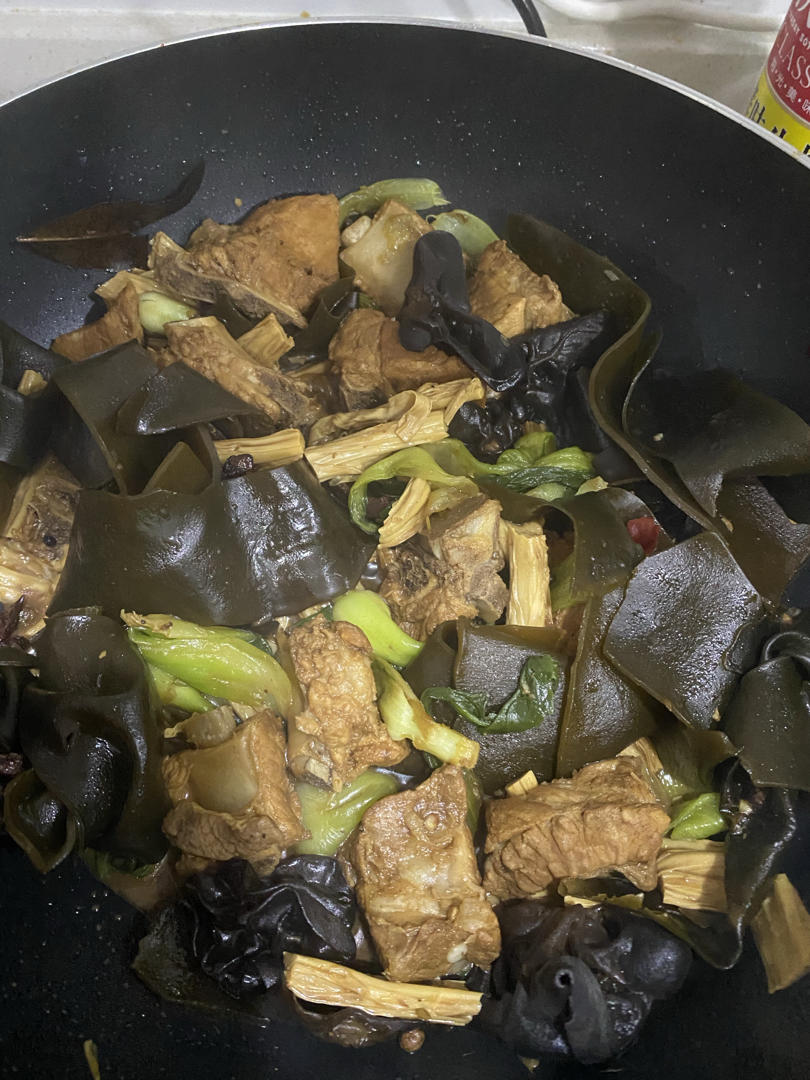海带炖排骨（高钾饮食）