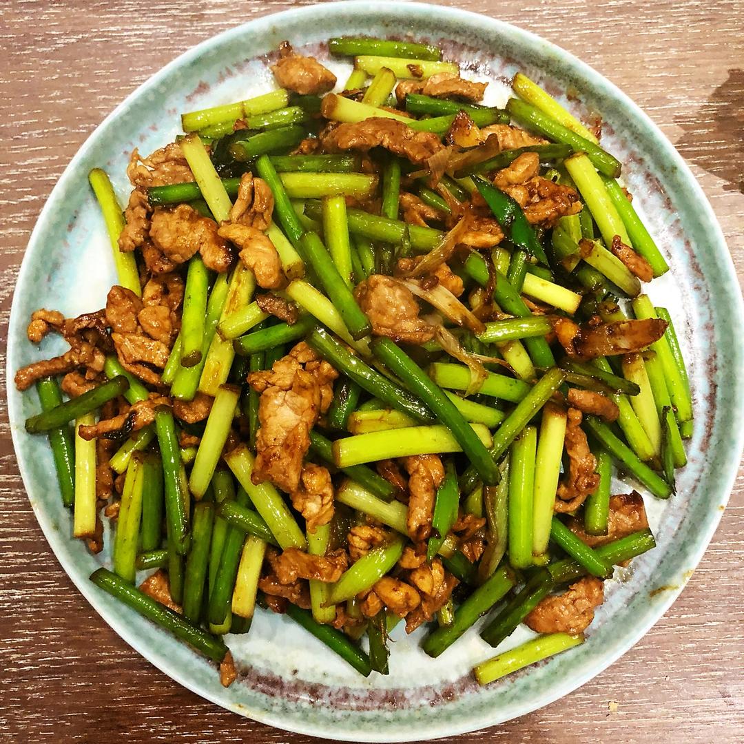 蒜薹炒肉