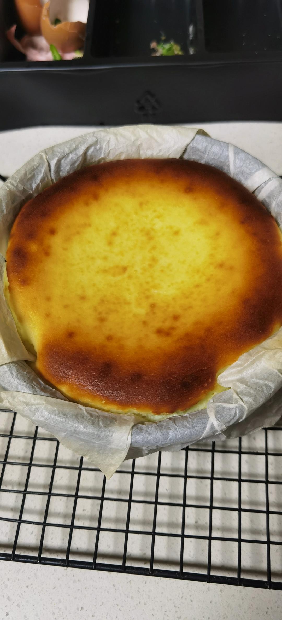 曼食慢语丨酸奶巴斯克蛋糕