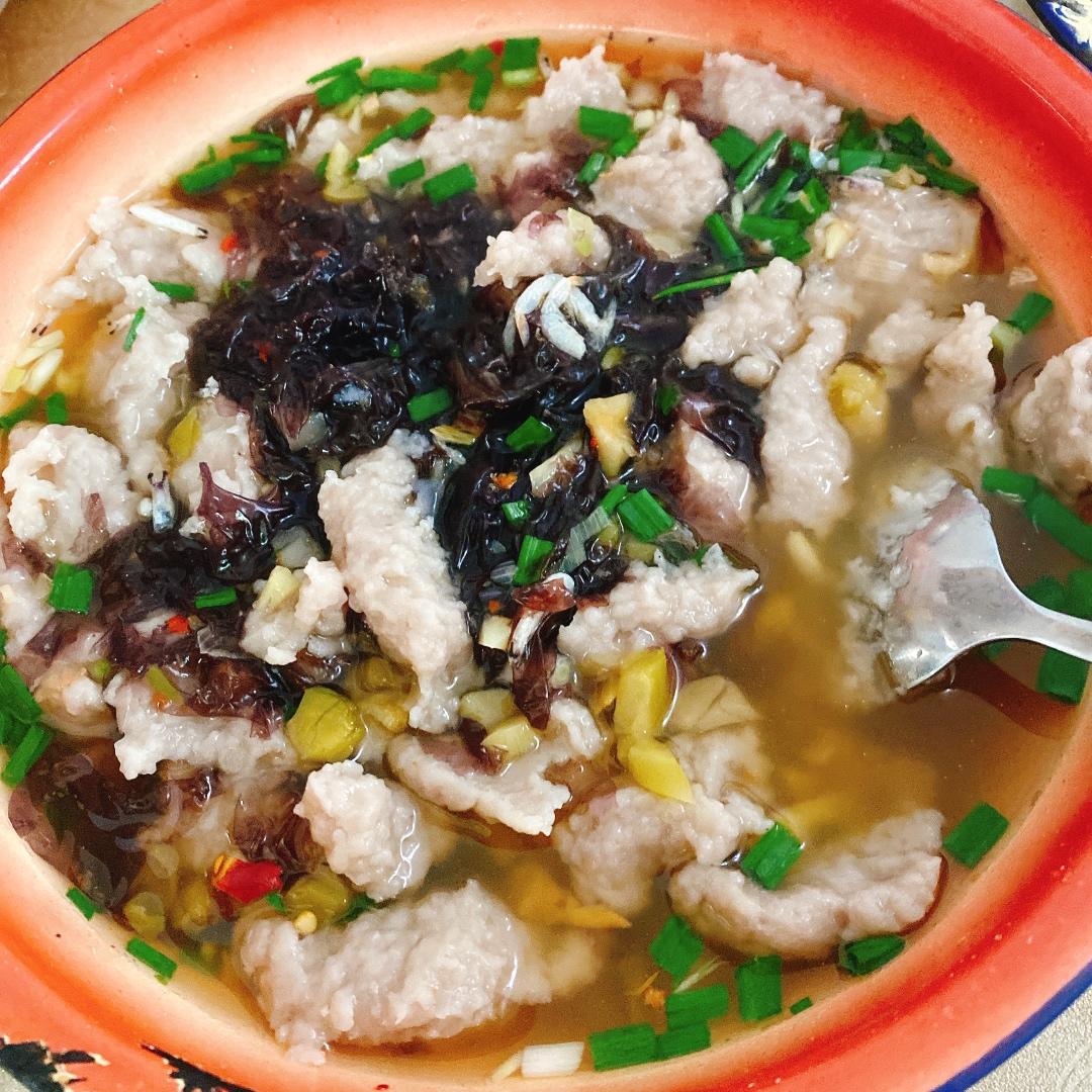 温州瘦肉丸，自制无添加剂快手做的猪肉羹