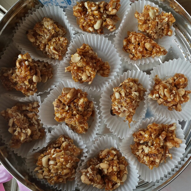 无水无油香脆花生糖