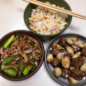 黑蒜子牛肉粒