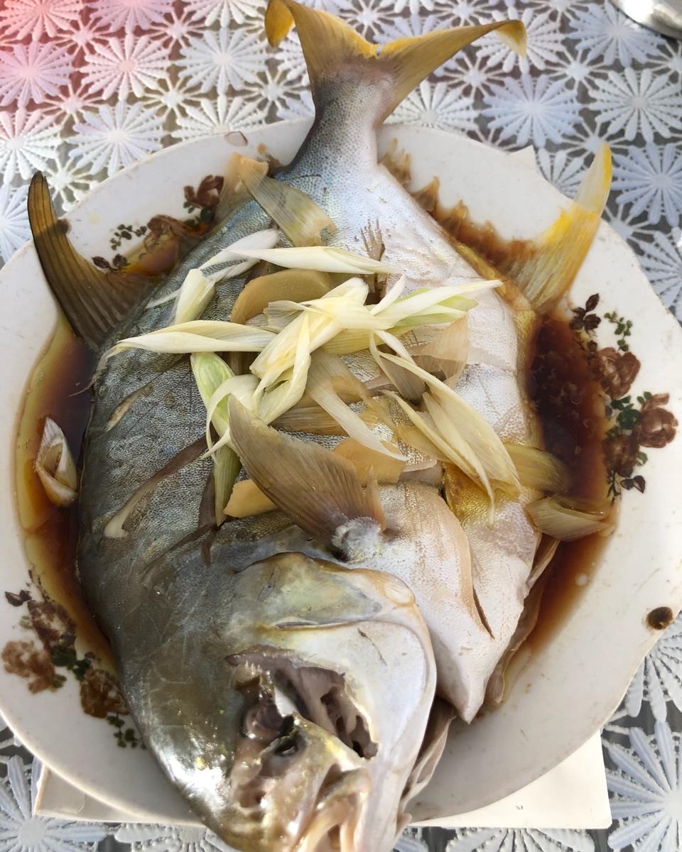 清蒸金仓鱼