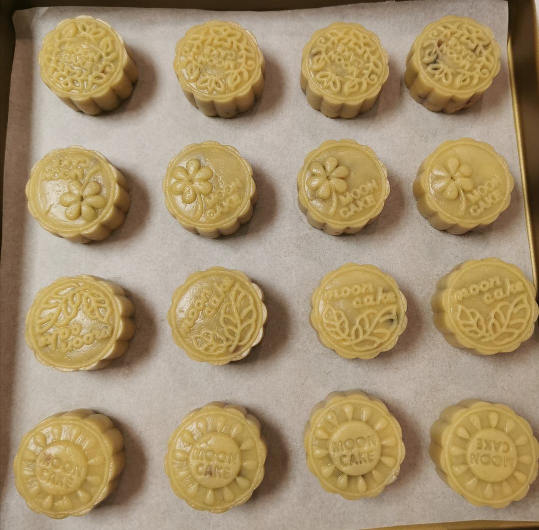 不用转化糖浆-蜂蜜广式月饼