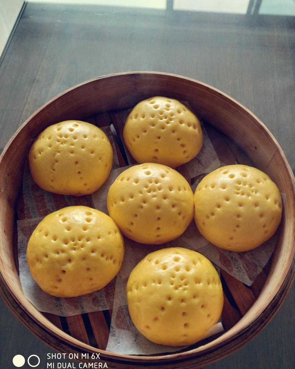 南瓜刺猬馒头