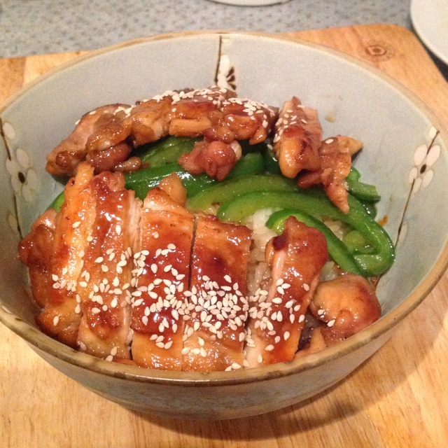 日式照烧鸡排饭