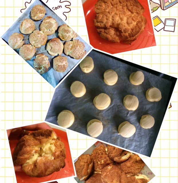 十分美味的酥皮泡芙